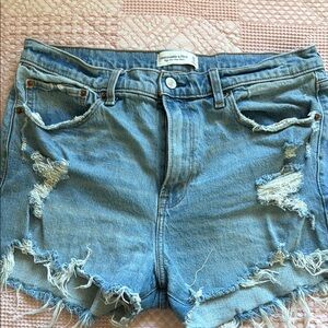 Abercrombie & Fitch High Rise Mom Short